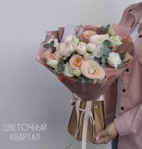 Букет «Элегант» от Студии «Цветочный Квартал» в Бутово
