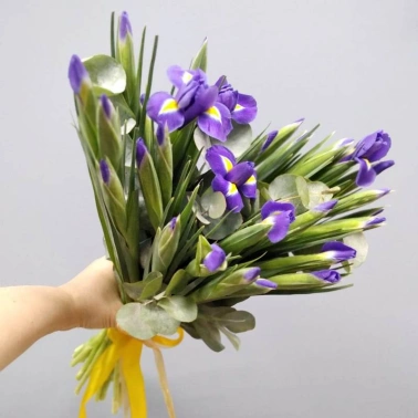 Букет из ирисов