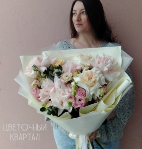 Букет  «Цветущая Мадайра» от Студии «Цветочный Квартал» в Бутово