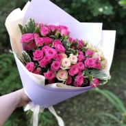 Букет &laquo;Малиновое утро&raquo; 1