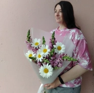 Букет &laquo;Ромашковый настрой&raquo; 1