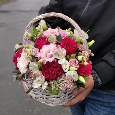 Композиция в корзине «БонПари»