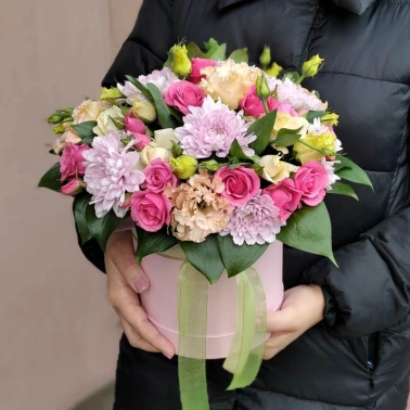 Композиция «Утро в розовом»