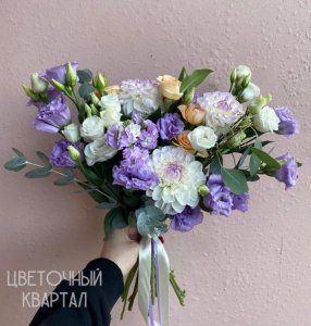 Букет «Лавандовая мечта» от Студии «Цветочный Квартал» в Бутово