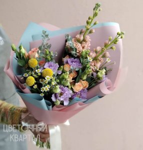 Букет «Весна скоро» от Студии «Цветочный Квартал» в Бутово