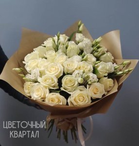 Букет «Блюз» от Студии «Цветочный Квартал» в Бутово