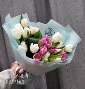 Букет «Радость весны» от Студии «Цветочный Квартал» в Бутово