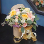 Букет невесты «LOVE» от Студии «Цветочный Квартал» в Бутово
